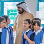 His Highnes Sheikh Mohammed Visits Dubai School Where Students Read 25,000 Books in a Year