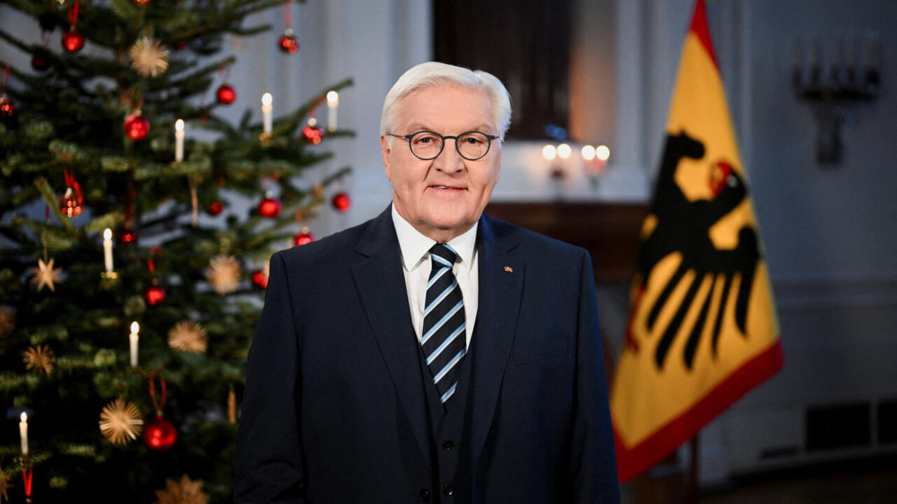 alt="German President Calls for Unity After Christmas Market Attack"