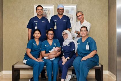 alt="American Hospital Dubai has successfully carried out a complex lung surgery on a 15-day-old infant"