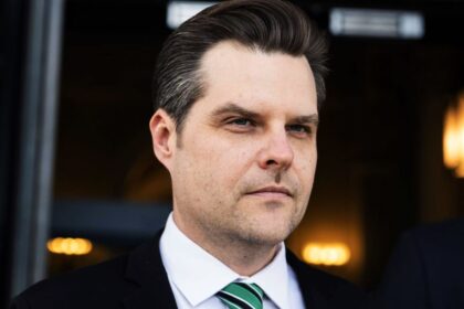 alt="Probe Finds Trump Ally Gaetz Paid for Sex and Used Drugs While in Office"