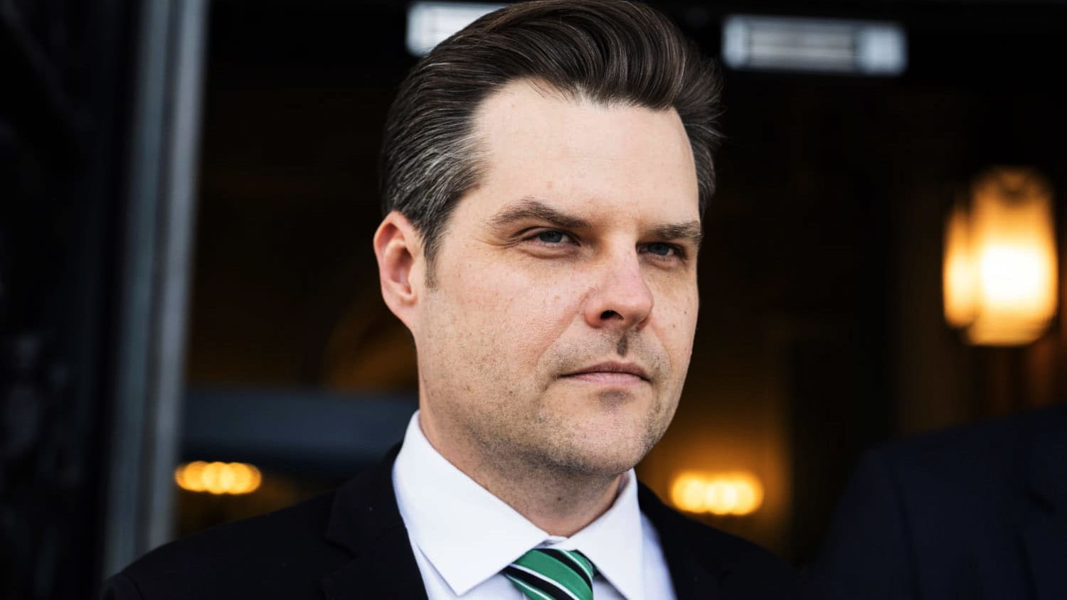 alt="Probe Finds Trump Ally Gaetz Paid for Sex and Used Drugs While in Office"