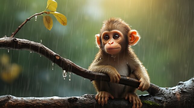 alt="Viral Video of Resilient Monkey Goes Viral all Over the World"