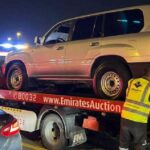 alt="17 vehicles were confiscated for reckless driving on Al Meydan Street in Dubai"