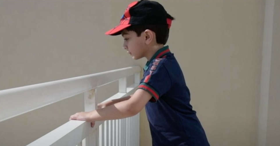 alt="Abu Dhabi Police have initiated a campaign aimed at preventing children from falling from windows and balconies"