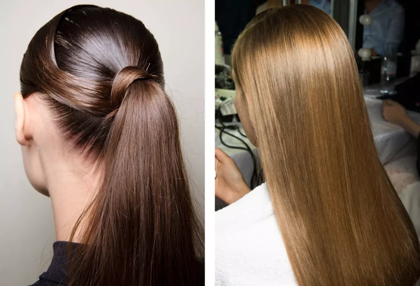 alt="What Is Korean Glass Hair? Tips to Achieve the Sleek, Shiny Look"