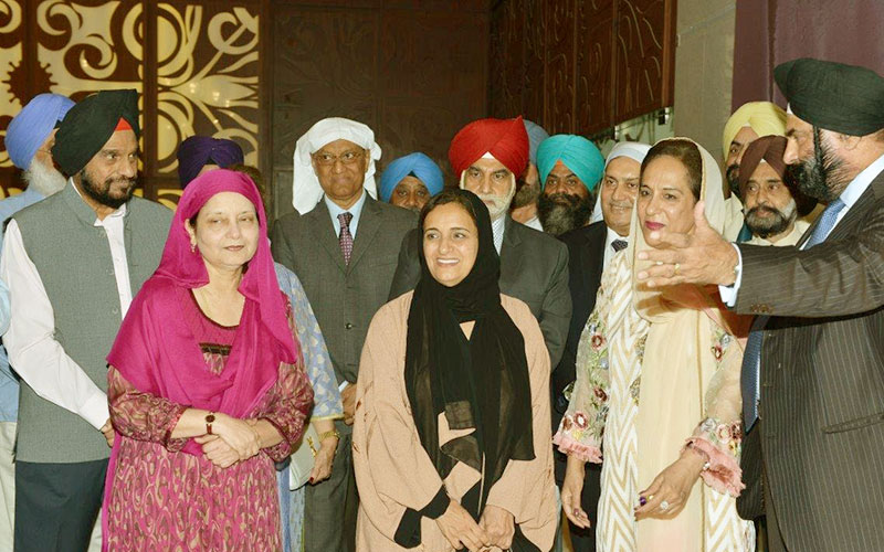 alt="Indian Minorities Federation Celebrates Veer Bal Diwas at Dubai Gurudwara"