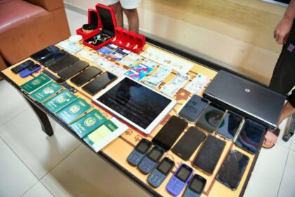 alt="UAE Police Bust Major Phone Scam Ring, 15 Arrested in Ajman"