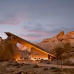 alt="Saudi Arabia Opens Bookings for Stunning 'Desert Rock' Mountain Hotel"