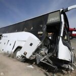 alt="Tragic Bus Accident in Western Iran Leaves at Least 10 Dead"