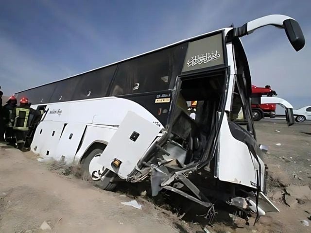 alt="Tragic Bus Accident in Western Iran Leaves at Least 10 Dead"