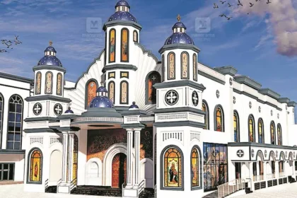 alt="Abu Dhabi’s St George Orthodox Cathedral"