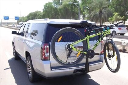 alt="UAE: Apply for a Third Number Plate to Prevent Fines for Car Bike Racks"