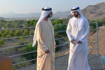 alt="Sheikh Mohammed's Hatta Tour: A Vision of Sustainable Progress and Festive Cheer"