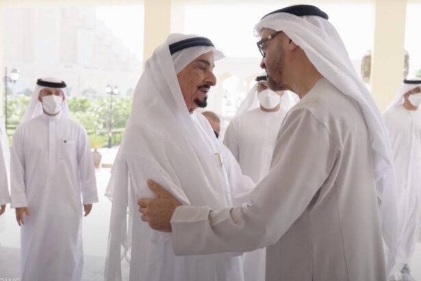alt="The President of the UAE recently met with the Ruler of Ajman"