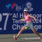 alt="Karina Ogorodnikova Achieves a Remarkable Triple Victory at the Al Habtoor Tennis Cup"