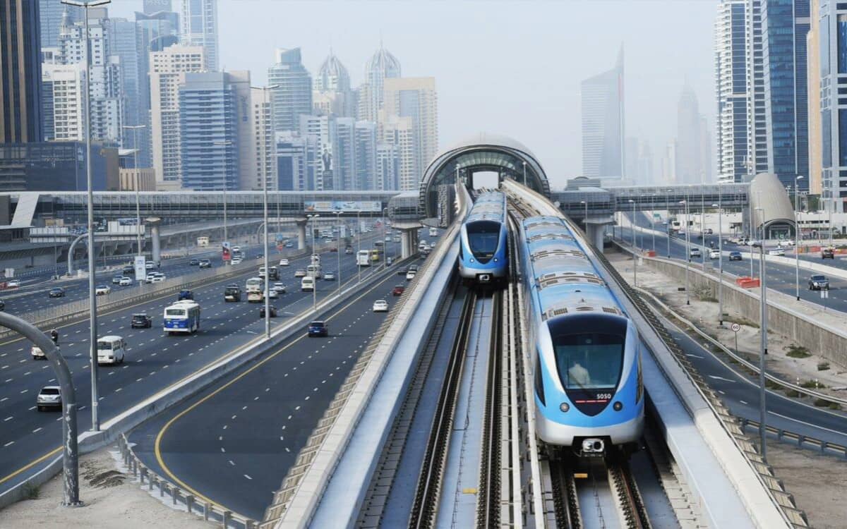 alt="Dubai Metro is set to increase its capacity in response to rising demand"