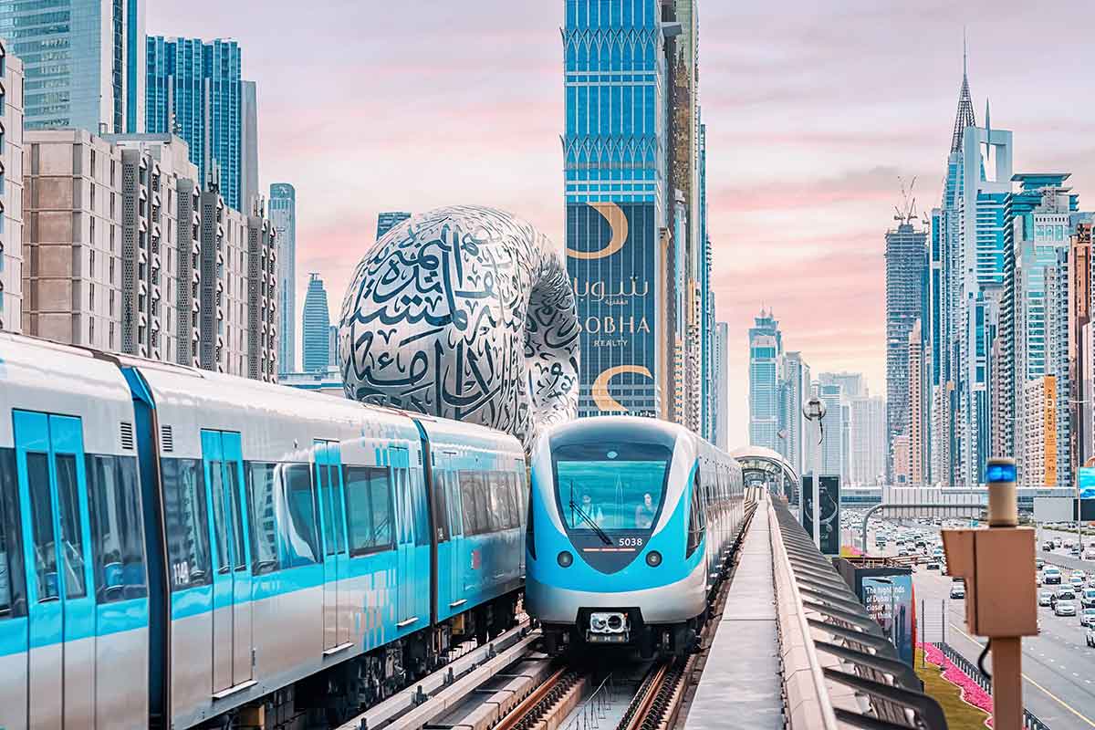 alt="Dubai's public transport experienced an unprecedented surge in ridership during the Eid Al Etihad break"