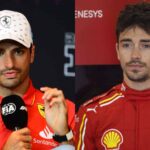 alt="Abu Dhabi Grand Prix Showdown Between Norris and Leclerc."