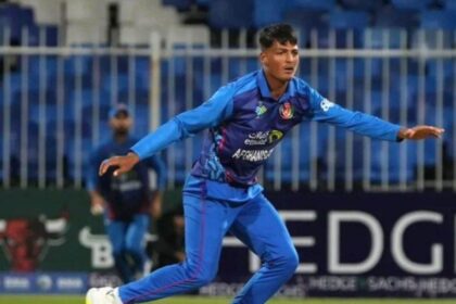 alt="Teen sensation Ghazanfar led Afghanistan to an ODI series victory"