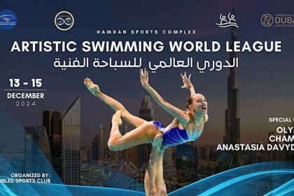 alt="Artistic Swimming World League Shines at Hamdan Sports Complex"