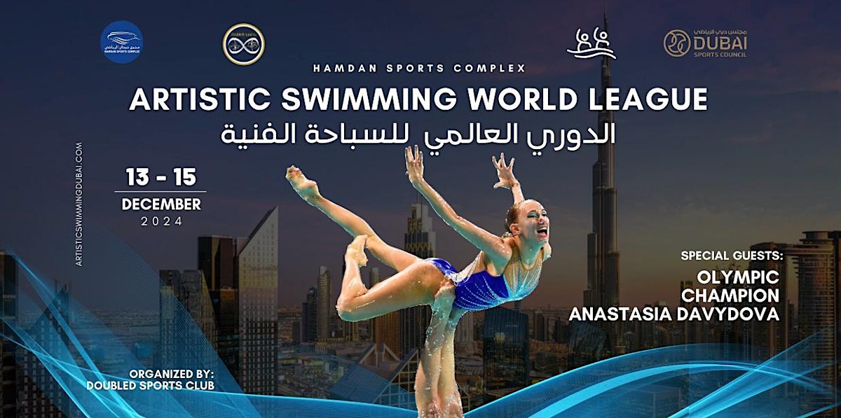 alt="Artistic Swimming World League Shines at Hamdan Sports Complex"