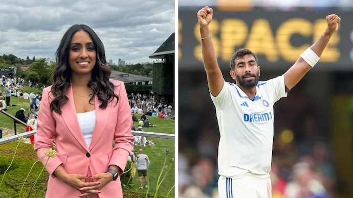 alt="Isa Guha has issued an apology for her controversial remarks regarding Bumrah"