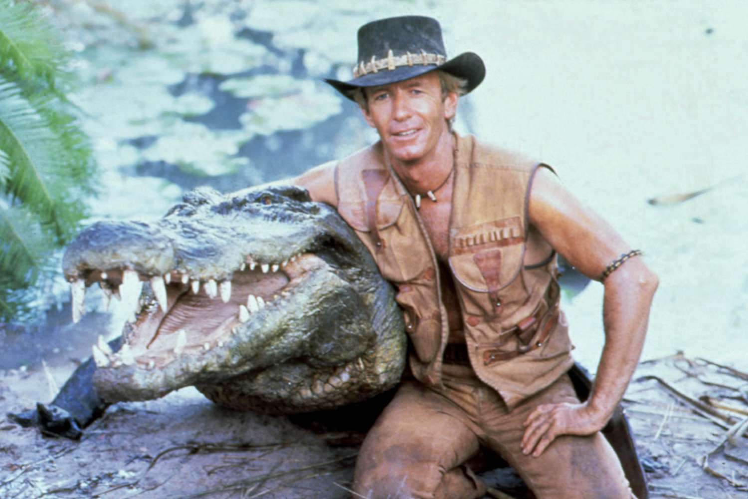 alt="Reptile Star of 'Crocodile Dundee,' Burt the Crocodile, Passes Away at 90"