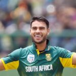 alt="Reeza Hendricks scores his first T20I century"