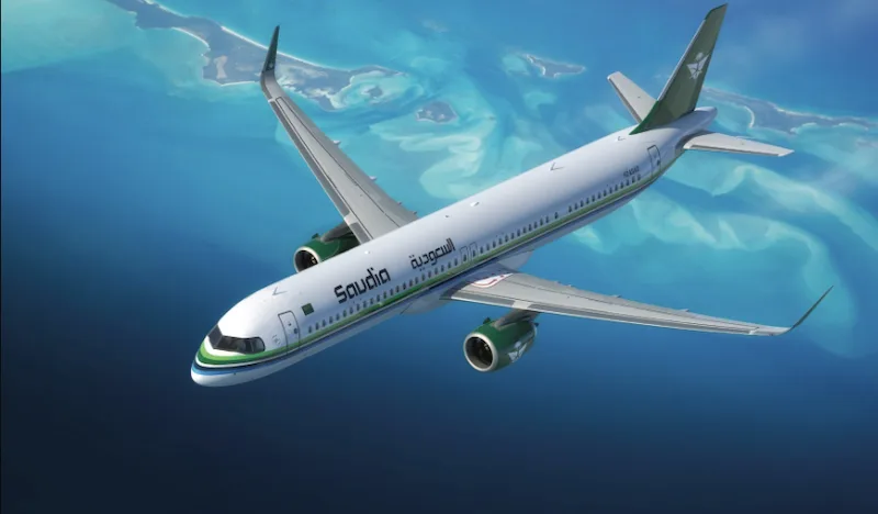 alt="Saudi Airlines plans to double its fleet by adding 191 new aircraft in preparation for Expo 2030 and the World Cup 2034"