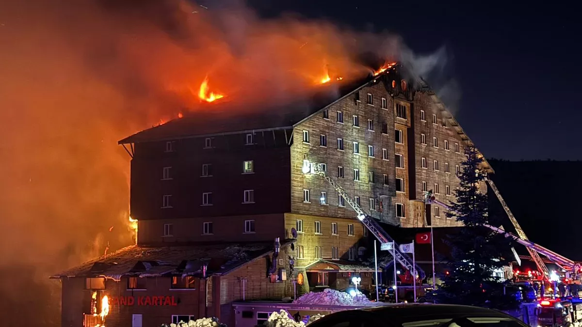 alt="Turkey Ski Resort Fire Toll Rises to 66 as Guests Flee in Panic"