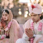 alt="Olympic Champ Neeraj Chopra Marries Himani Mor"