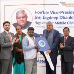 alt="Indian Vice President Launches Aster Volunteers Mobile Clinic to Provide Free Medical Care"