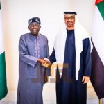 alt="UAE President Meets Nigerian President"