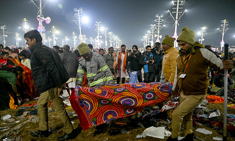 alt="Tragedy at India's Kumbh Mela: Stampede Claims Lives, Survivors Speak Out"