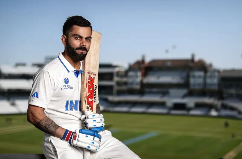 alt="Virat Kohli Returns Home After 13 Years, Causes a Stir Back in Domestic Circuit"