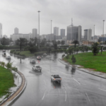 alt="This week, rainy weather is expected to cover much of Saudi Arabia, resulting in cooler temperatures and widespread showers"