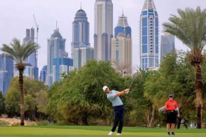 alt="Ferguson Leads at Hero Dubai Desert Classic After Stellar Performance"