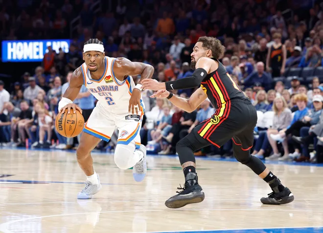 alt="Warriors Stun Thunder Despite Gilgeous-Alexander's 52-Point Show"