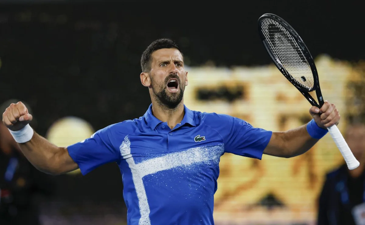 alt="Djokovic Roars into Last 16, Osaka's Australian Open Journey Cut Short"