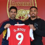 alt="Gabriel Jesus is determined to help Arsenal break their Premier League title"