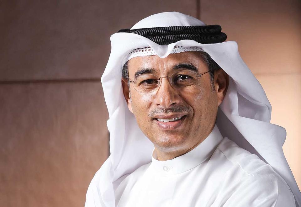 alt="Mohamed Alabbar Critiques Office Meetings, Calls for Action at Dubai Forum"