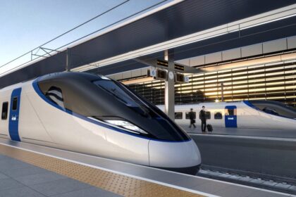 alt="Britain's bullet train provides a quicker, more efficient way to travel, transforming transportation with its speed and convenience for both commuters and tourists"