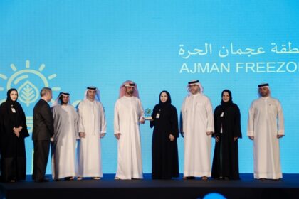 alt="Ajman Free Zone Excellence Awards Honors 23 Winners in Inaugural Ceremony"