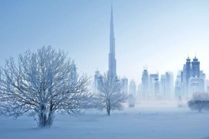 alt="Rough Seas and Frosty Mornings Grip UAE as Winter Weather Intensifies"