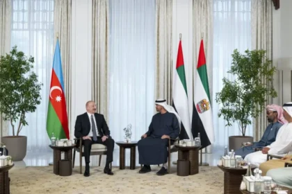 alt="UAE and Azerbaijani Presidents Discuss Strategic Ties During Abu Dhabi Talks"