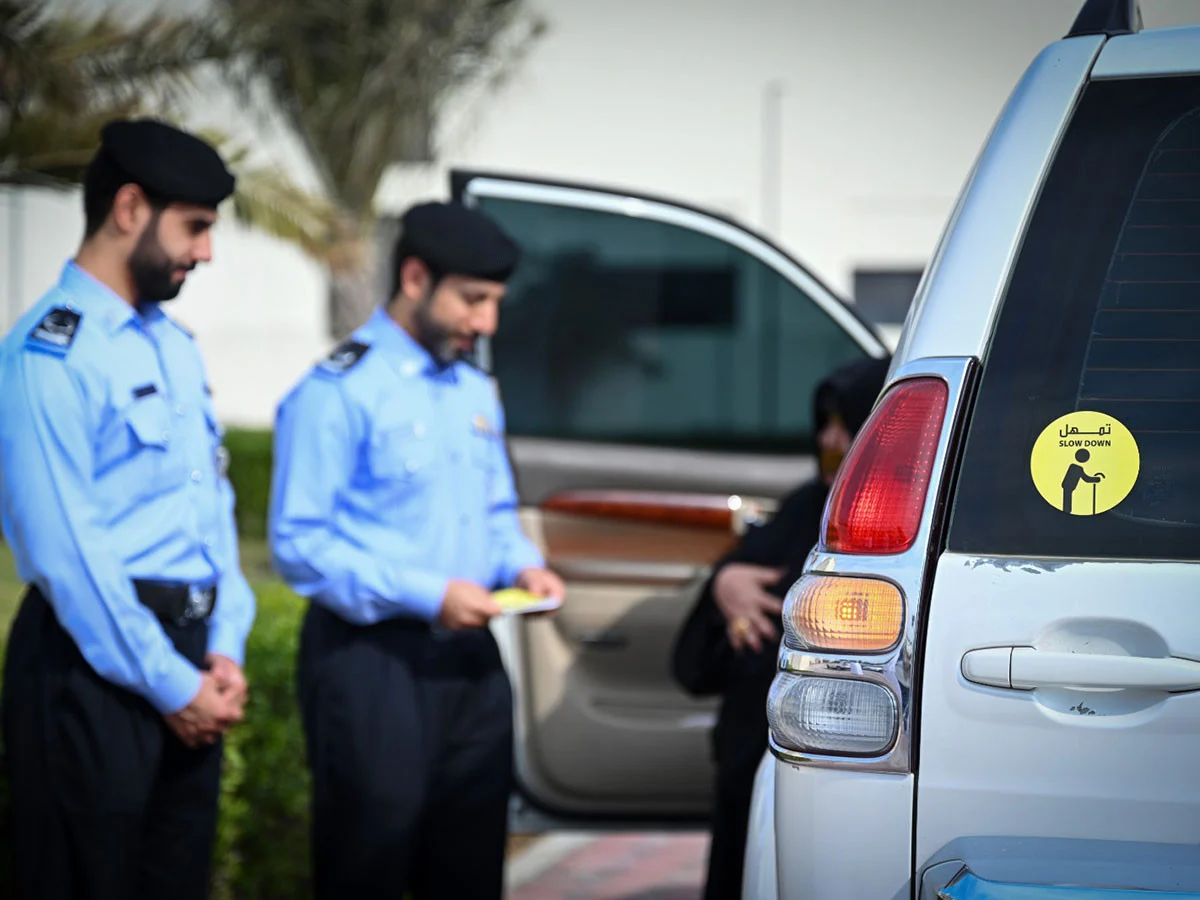alt="Sharjah Police launch new road safety initiative with "Take It Easy" slogan"