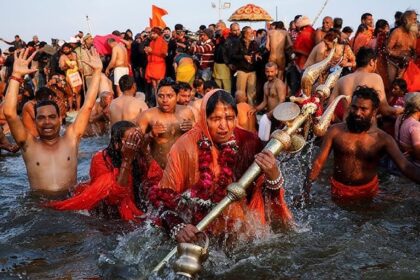 alt="India Taps AI to Prevent Stampede at Kumbh Mela Using Precision Crowd Management"