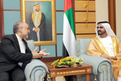 alt="UAE President Hosts Iranian Vice President to Discuss Trade and Development"