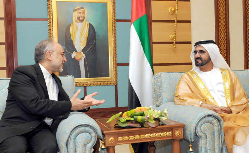 alt="UAE President Hosts Iranian Vice President to Discuss Trade and Development"