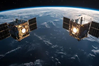 alt="ISRO Releases Stunning Video of Successful Satellite Docking in SpaDeX Mission"